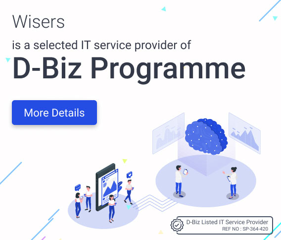 Wisers is a selected IT service provider of D-Biz Programme s5ec78284cfd44