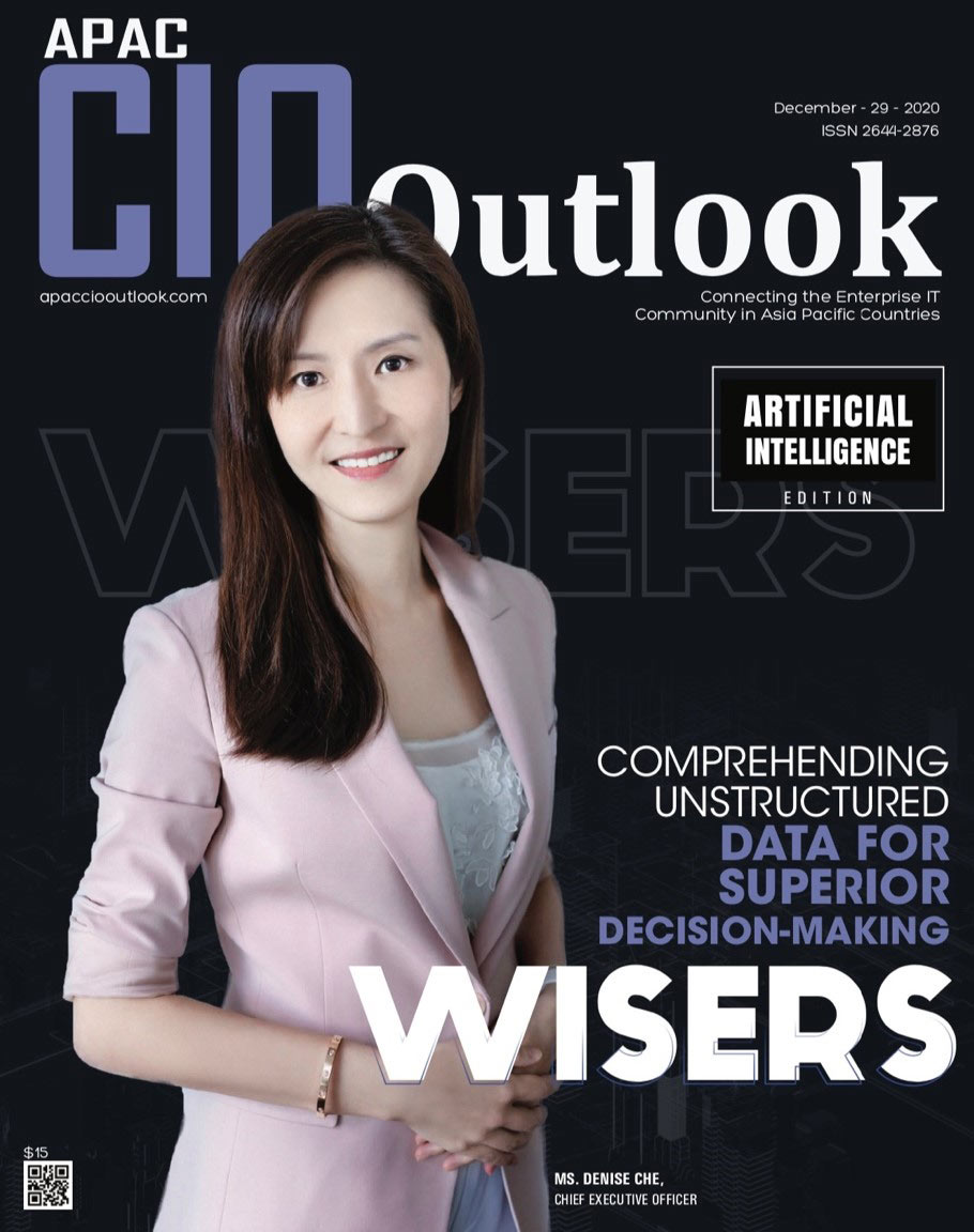 Wisers is Crowned One of APAC CIO Outlook's Top 10 Artificial Intelligence Solution Providers in 2020 s5ff59460dec11